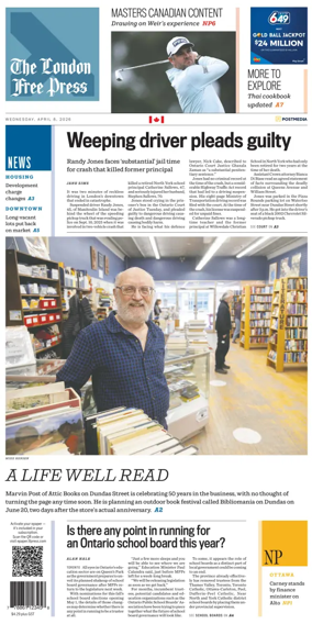 Cover of The London Free Press