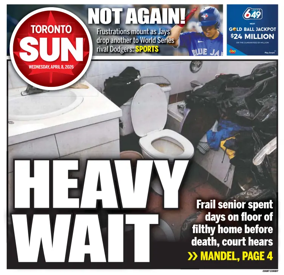 Cover of Toronto Sun