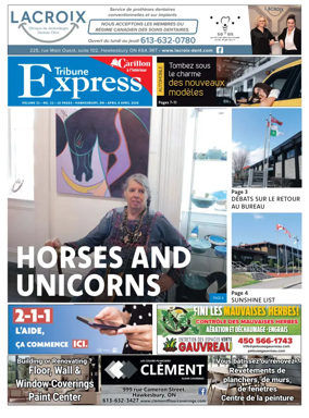 Cover of Tribune Express