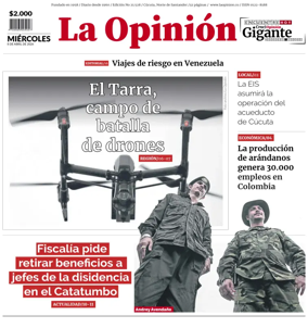 Cover of La Opinion