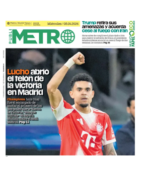 Cover of Publimetro Colombia
