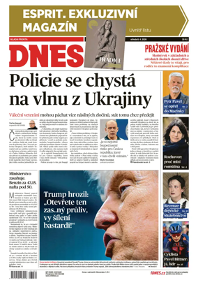 Cover of Dnes Prague Edition