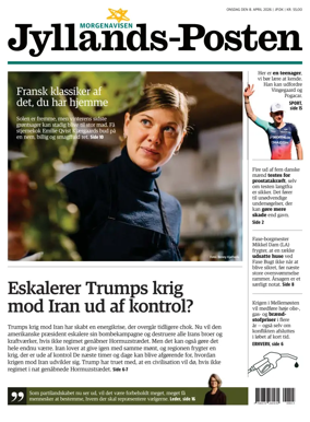 Cover of Jyllands-Posten