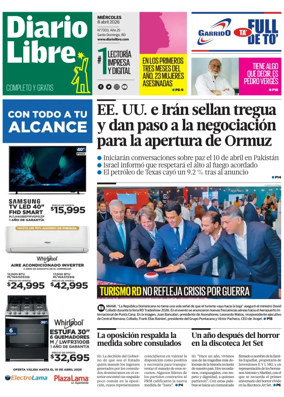 Cover of Diario Libre (Republica Dominicana)