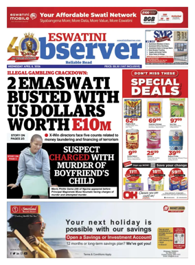 Cover of Eswatini Observer