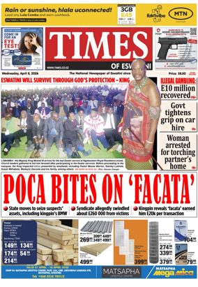 Cover of Times of Eswatini