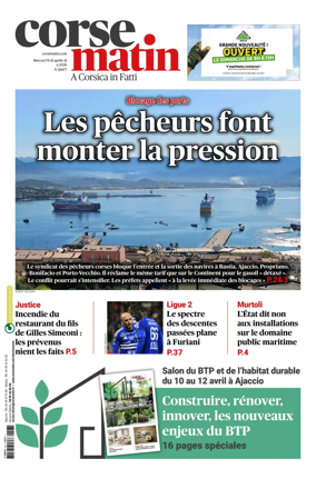 Cover of Corse Matin