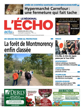 Cover of L'Echo le Regional