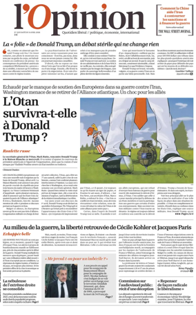 Cover of L'Opinion