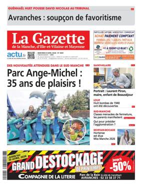 Cover of La Gazette de la Manche