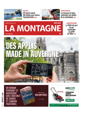 Cover of La Montagne (Montlucon)