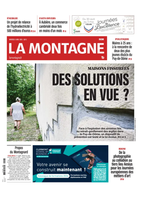 Cover of La Montagne (Riom)