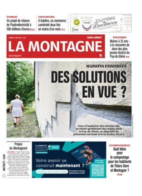 Cover of La Montagne (Thiers-Ambert)
