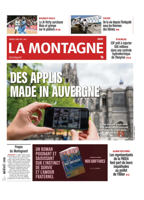 Cover of La Montagne (Vichy)