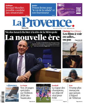 Cover of La Provence Marseille
