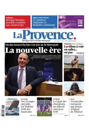 Cover of La Provence Martigues-Istres-Vitrolles-Marignane