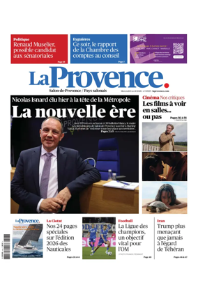 Cover of La Provence Salon-de-Provence / Pays salonais