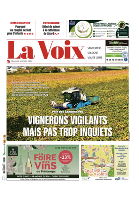 Cover of La Voix du Sancerrois