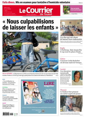 Cover of Le Courrier de l’Ouest (Deux-Sevres)