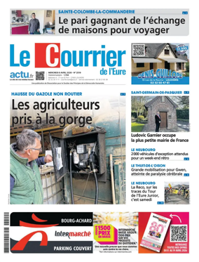 Cover of Le Courrier de l'Eure