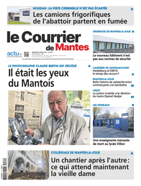 Cover of Le Courrier de Mantes