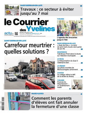 Cover of Le Courrier des Yvelines (Saint-Germain-en-Laye)