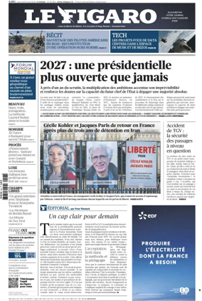 Cover of Le Figaro