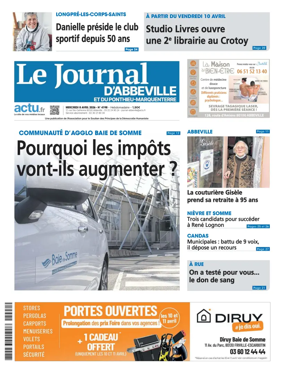Cover of Le Journal d'Abbeville