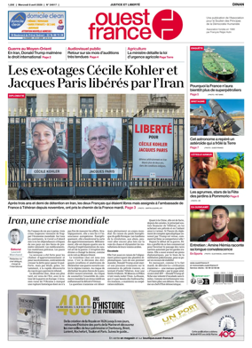 Cover of Ouest France (Dinan)