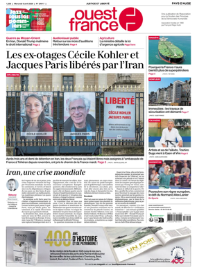 Cover of Ouest France (Pays d'Auge)