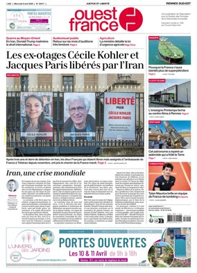 Cover of Ouest-France (Rennes Sud-Est)