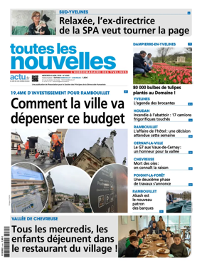Cover of Toutes les Nouvelles (Rambouillet / Chevreuse)