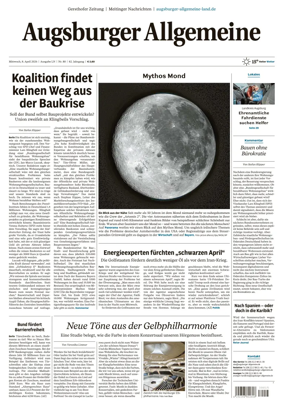 Cover of Augsburger Allgemeine (Land Nord)