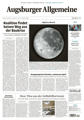 Cover of Augsburger Allgemeine (Land West)