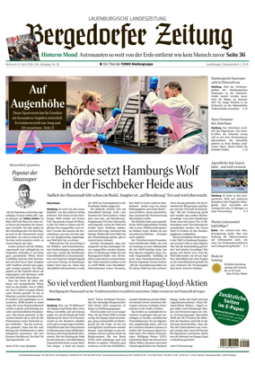 Cover of Bergedorfer Zeitung