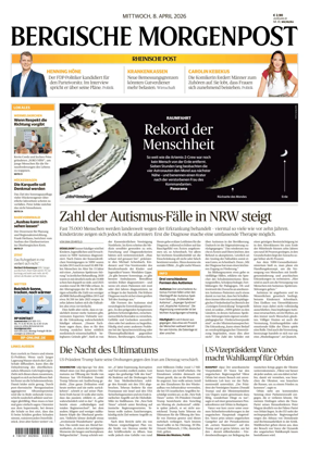 Cover of Bergische Morgenpost Wermelskirchen/Huckeswagen/Radevormwald