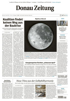 Cover of Donau Zeitung