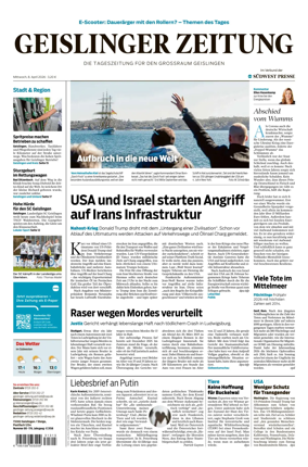 Cover of Geislinger Zeitung