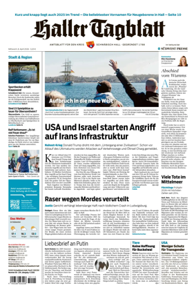 Cover of Haller Tagblatt