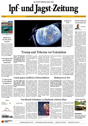 Cover of Ipf- und Jagst-Zeitung