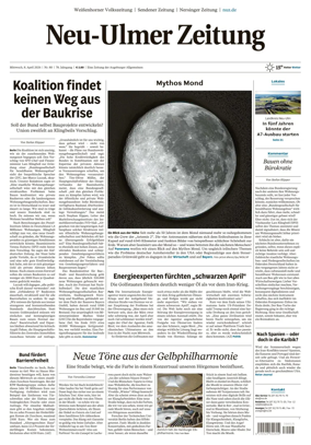 Cover of Neu-Ulmer Zeitung