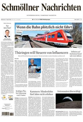 Cover of Ostthuringer Zeitung (Schmolln)