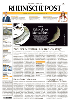 Cover of Rheinische Post Duisburg