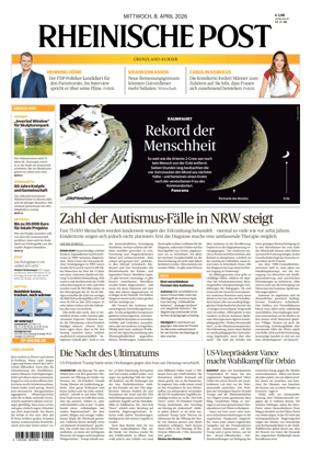 Cover of Rheinische Post Viersen