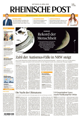 Cover of Rheinische Post - Xanten and Moers