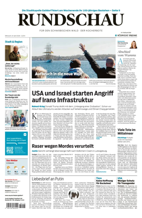 Cover of Rundschau fur den Schwabischen Wald – Der Kocherbote