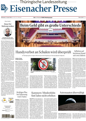 Cover of Thuringische Landeszeitung (Eisenach)