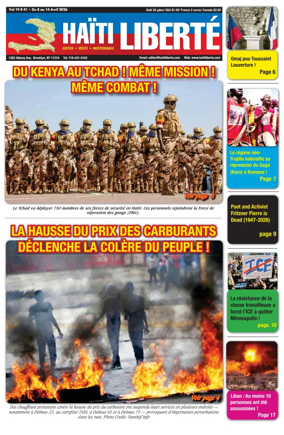 Cover of Haiti Liberte