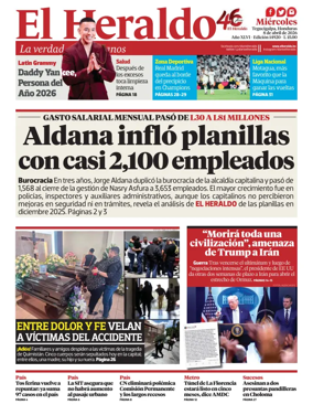 Cover of Diario El Heraldo