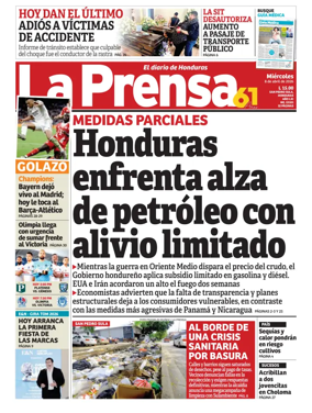 Cover of Diario La Prensa